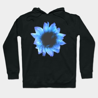 BLUE ABSTRACT SUN-FLOWER Hoodie